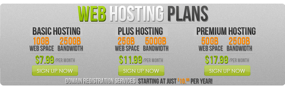 Web Hosting and Domain Registration services Toronto, Canada, Ontario